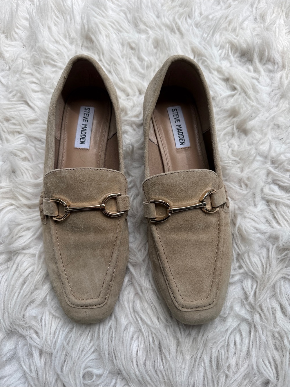 Steve Madden Bit Loafers in Tan